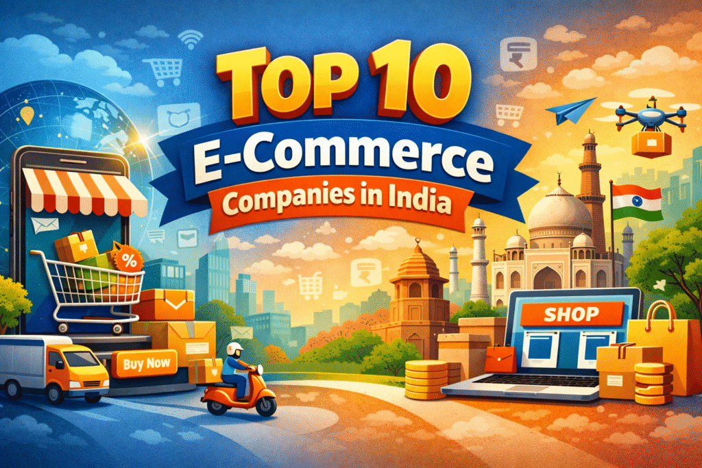 Top 10 E-Commerce Companies in India