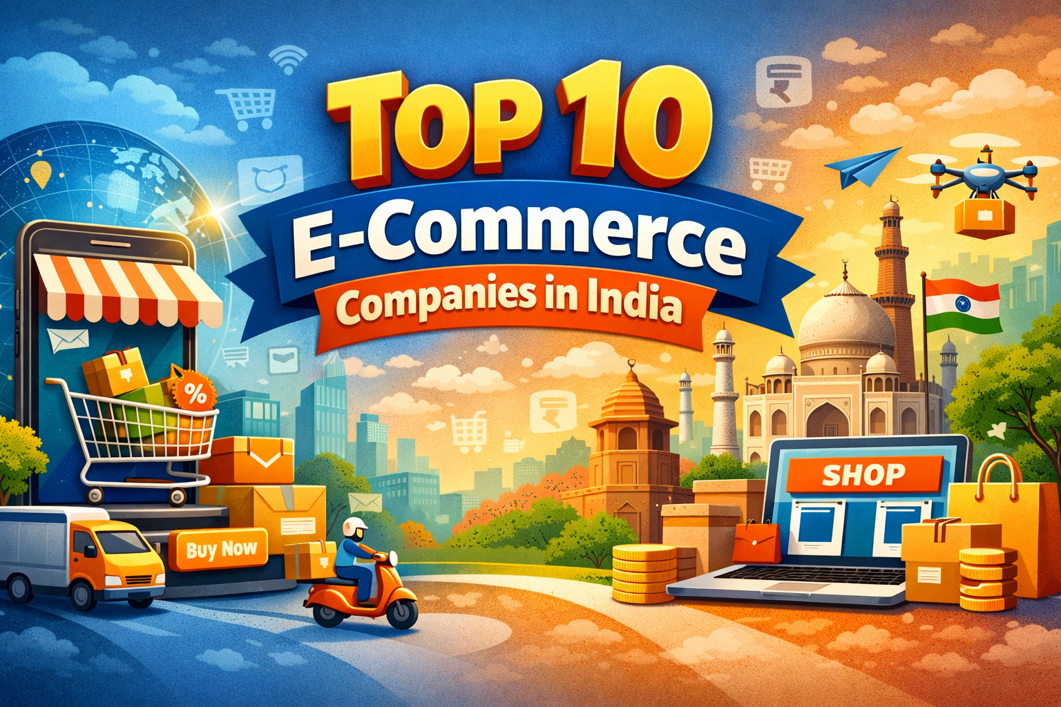Top 10 E-Commerce Companies in India